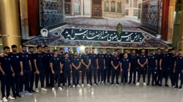 ملی‌پوشان والیبال به مشهدالرضا رسیدند