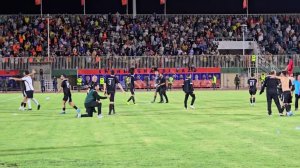 خوشحالی بازیکنان نود ارومیه پس از صعود