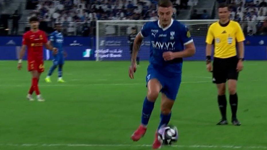 گل دوم الهلال به القادسیه توسط ساویچ