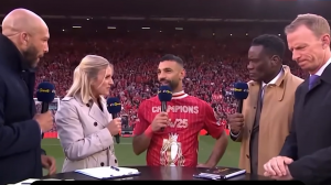 صحبت‌های محمد صلاح در جشن قهرمانی لیورپول