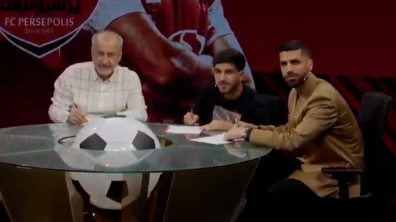 رسمی، امضای قرارداد خدابنده‌لو و سرلک با پرسپولیس