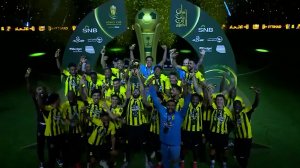 جشن قهرمانی الاتحاد در جام حذفی عربستان