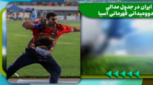 هفتمی ایران در جدول مسابقات دو و میدانی قهرمانی آسیا