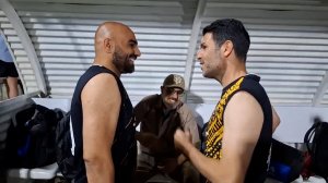 شوخی جواد رضویان با بادامکی