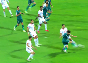 گل اول عراق به اردن (مشارافایی)