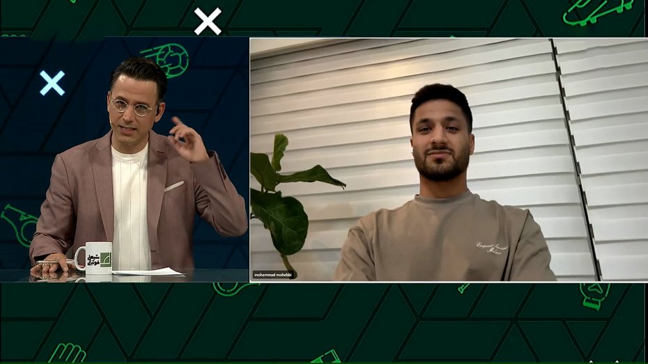 تعریف و تمجید محمد محبی از بازی محمدمهدی محبی