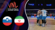 خلاصه والیبال ایران 2 - اسلوونی 3 (گزارش اختصاصی)