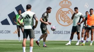 تمرینات رئال مادرید پیش از بازی با الهلال