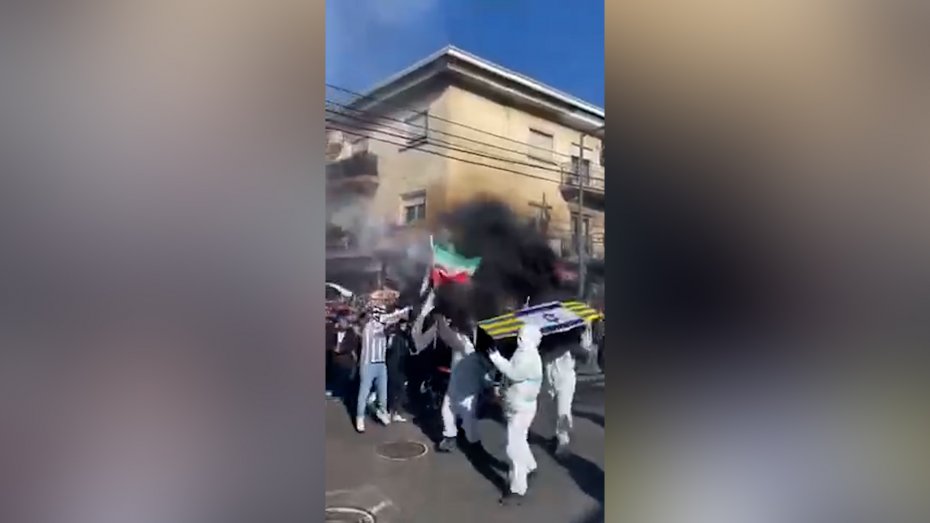 حمایت از ایران در لیگ فوتبال آرژانتین