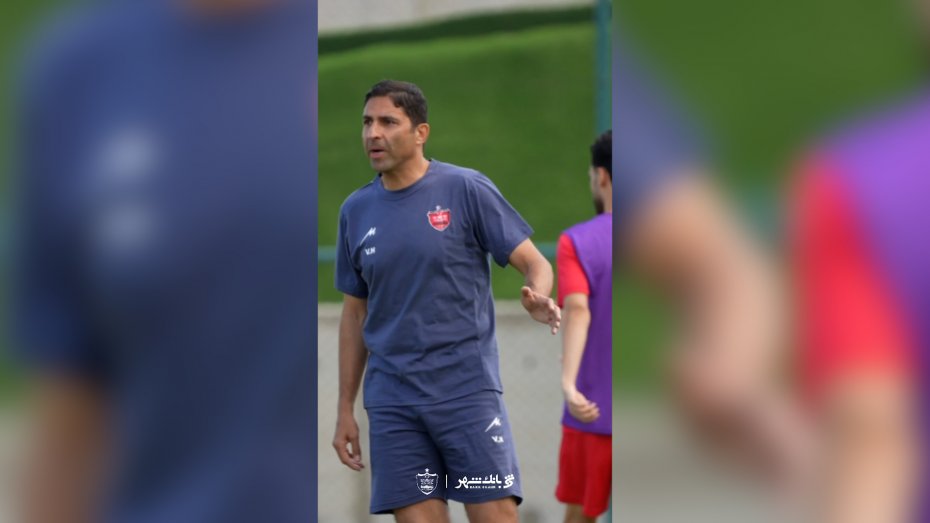 اولین حضور هاشمیان در تمرینات پرسپولیس
