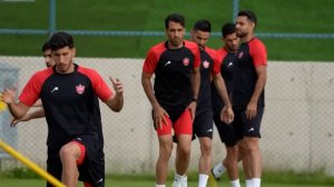 تمرینات پرفشار و سنگین پرسپولیس زیر نظر هاشمیان