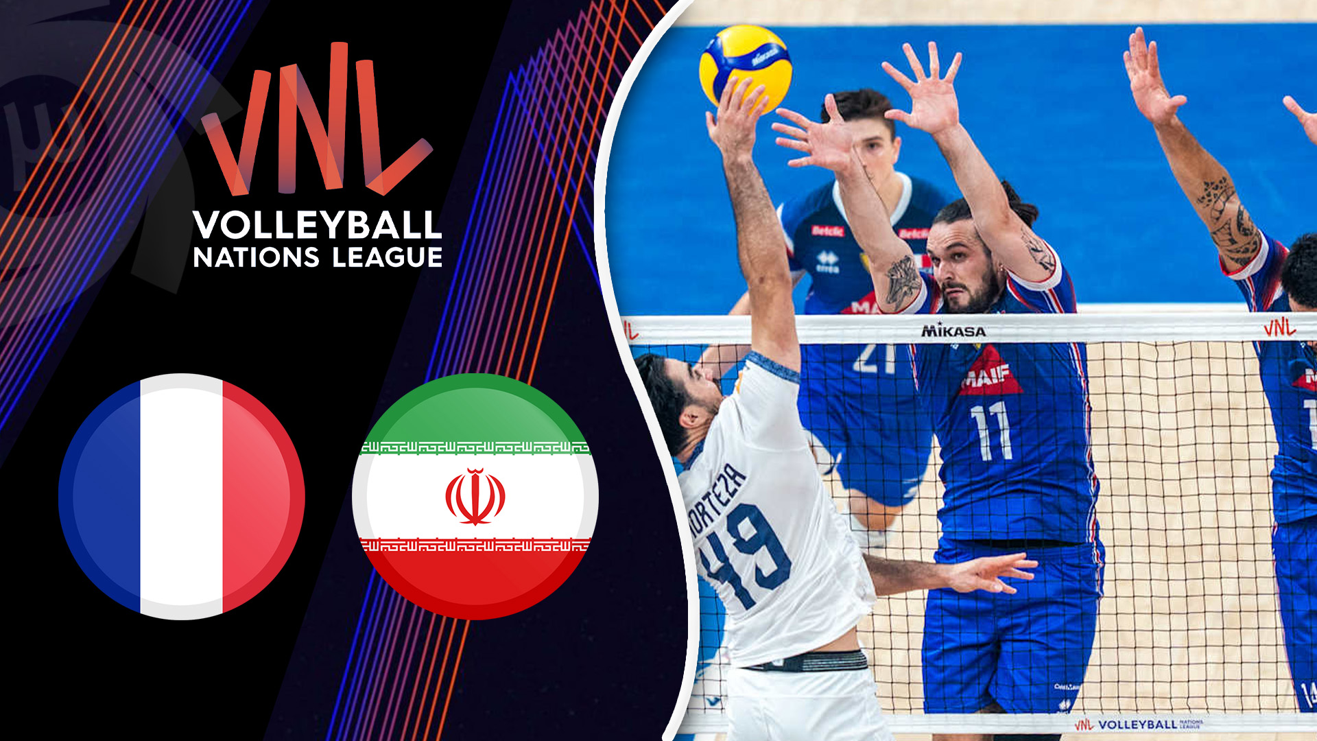 خلاصه والیبال ایران 0 - فرانسه 3 (گزارش اختصاصی)