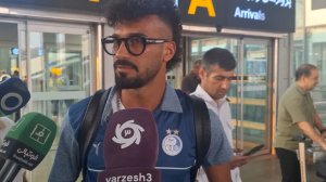 رامین رضائیان بدون مصاحبه فرودگاه را ترک کرد