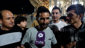 گفتگو با هوادارن تراکتور و استقلال پس از بازی