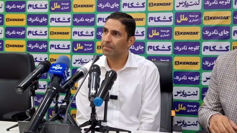 کنفرانس خبری هاشمیان پس از بازی با فجر 