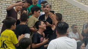 شمسایی را در سالن محاصره کردند!