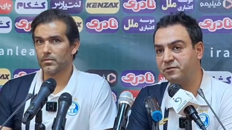 مربی استقلال: نازون اضافه وزن دارد و در حال آماده سازی است