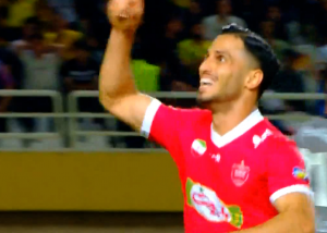 گل اول پرسپولیس به سپاهان (علیپور)
