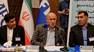 صحبت های تاج در حاشیه انتخابات هیئت فوتبال تهران