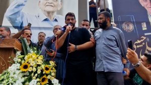 صحبت حسن یزدانی در مراسم خاکسپاری اسطوره حبیبی