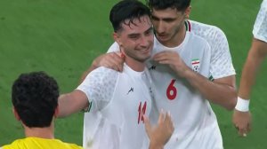 گل اول تیم‌ملی امید به هنگ کنگ توسط جعفری