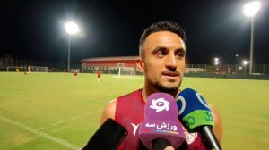 رزاق پور: تمام تلاشمان را برای خوشحالی هواداران فولاد خواهیم کرد
