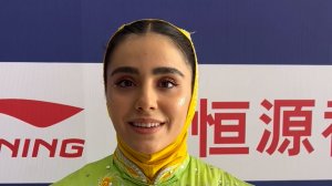 اولین طلای تاریخی دختران ایران در مسابقات قهرمانی ووشو