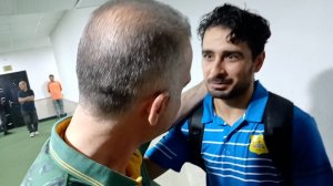 خوش و بش کمالوند و کمندانی در میکسذون ورزشگاه 