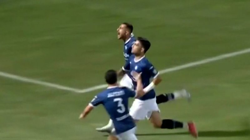 گل اول گل گهر به سپاهان توسط حامدی فر