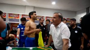 رختکن آبی‌ها غرق در شادی!