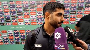 افشین صادقی: روی اشتباه داوری گل خوردیم