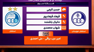 کارشناسی داوری استقلال خوزستان - استقلال