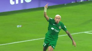 گل اول شباب الاهلی به تراکتور توسط گویلهرم