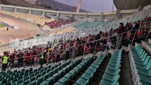 شعار هواداران پرسپولیس به شکست سنگین استقلال