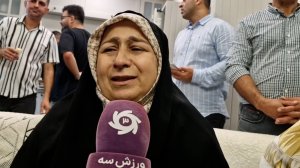 مادر هادی ساروی:خدا را شکر که دل ملت شاد شد