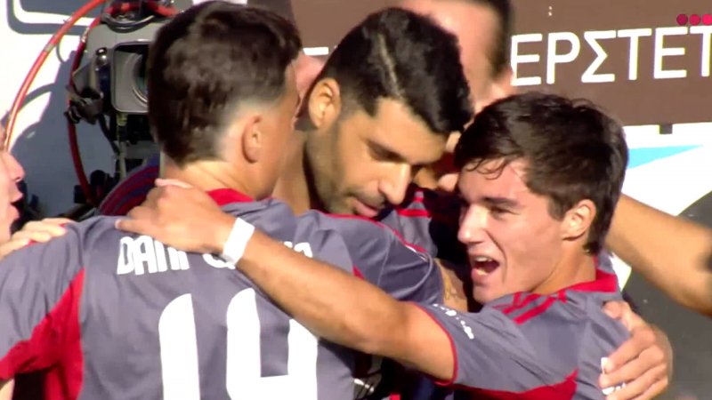 گل اول المپیاکوس به آستراس توسط طارمی