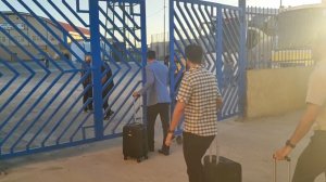ورود کوبل داوری به ورزشگاه شهدای شهر قدس