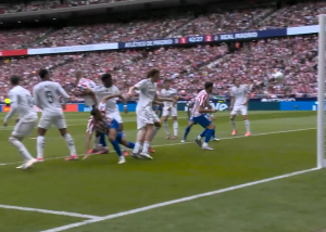 گل مردود اتلتیکومادرید به رئال مادرید