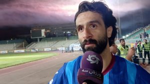 تهی دست: بین نیمه وقتی به شکست فکر می‌کردم بغض کردم 
