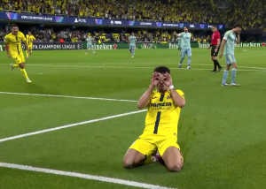 گل اول ویارئال به یوونتوس (میکائوتادزه)