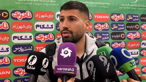 ایمان سلیمی: نفرات جلو امروز عالی بودند