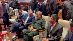 حضور محسن رضایی در مراسم تجلیل از کشتی‌گیران
