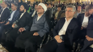 حجت‌الاسلام سيدعلي خميني در افتتاحيه امپياد ورزشي پرچم