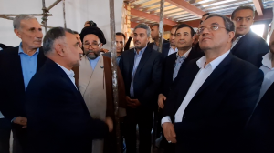 وزیر ورزش روند ساخت زورخانه پوریای ولی را برسی میکند