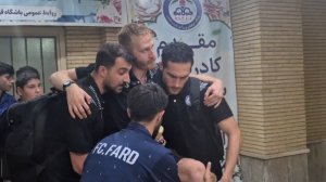مصدومیت طاها شریعتی مدافع پارس جنوبي جم