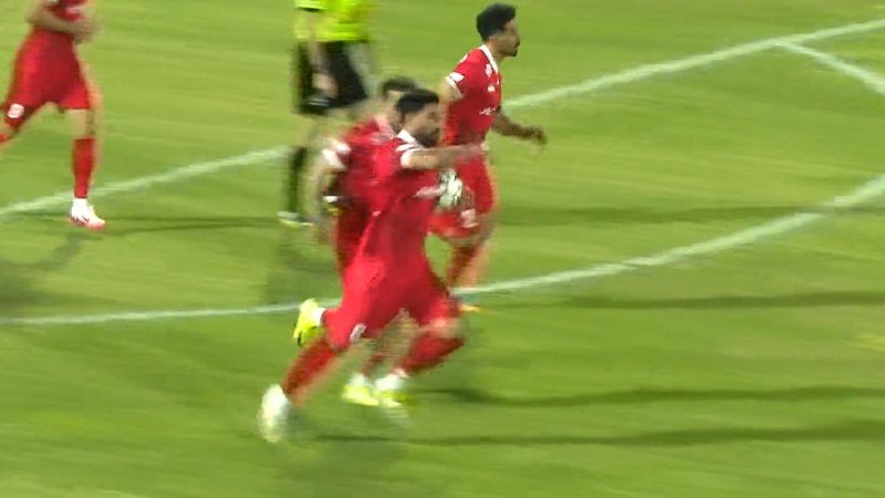 گل اول پرسپولیس به خیبر توسط عالیشاه
