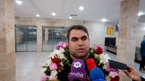 امین زاده: خدا را شکر توانستم سومین مدال طلا را کسب کنم