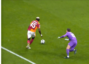 دبل اوسیمین، گل دوم گالاتاسرای به بوده گلیمیت