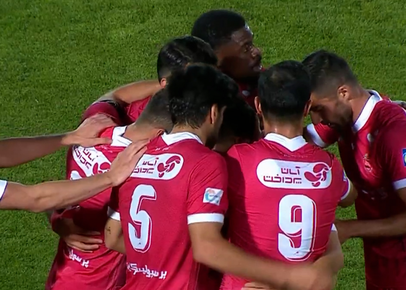 سوپرگل عمری ، گل اول پرسپولیس به ذوب آهن 