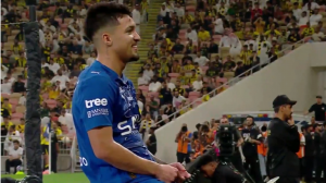 گل دوم الهلال به الاتحاد توسط لئوناردو